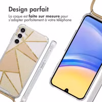 imoshion Coque Design avec cordon Samsung Galaxy A16 - Beige Graphic