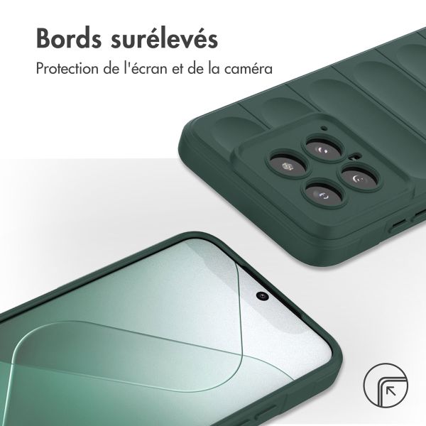 imoshion Coque arrière EasyGrip Xiaomi 14 - Vert foncé