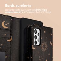 imoshion Étui de télephone portefeuille Design Samsung Galaxy A52(s) (5G/4G) - Sky Black