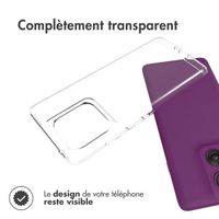 Accezz Coque Clear Motorola Edge 60 Pro - Transparent