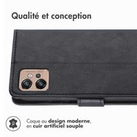 imoshion Étui de télephone portefeuille Motorola Moto G32 - Noir