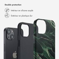 Selencia Coque arrière Vivid Apple iPhone 13 - Chic Marble Quartz