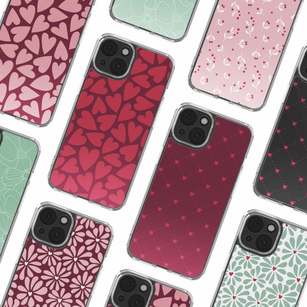 imoshion Coque Design Apple iPhone 14 - Hearty Coral Dust