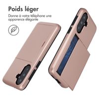 imoshion Coque arrière avec porte-cartes Samsung Galaxy A37 (5G) - Rose Gold