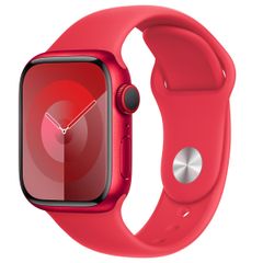 Apple Sport Band Apple Watch Series 1 á 9 / SE (38/40/41 mm) | Series 10 (42 mm) - Taille S/M - Red