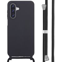 imoshion Coque en silicone avec cordon Samsung Galaxy A17 (5G) - Noir