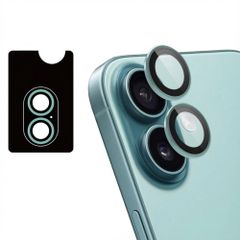 imoshion Lot de 2 protections d'objectif de caméra Apple iPhone 16 / 16 Plus - Teal