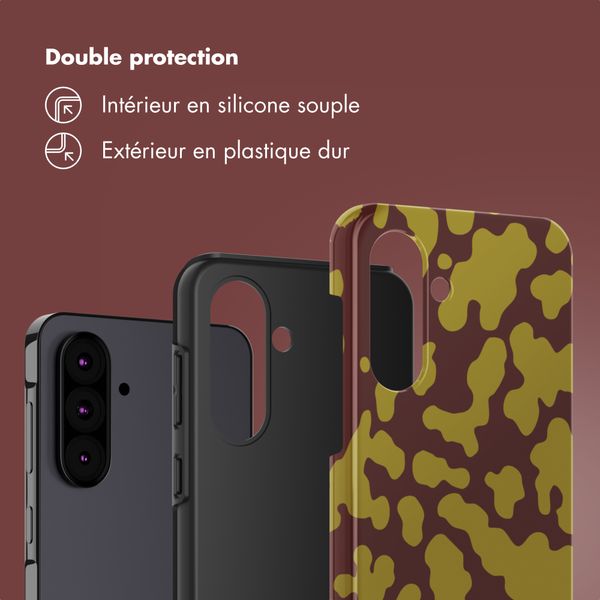 Selencia Coque arrière Vivid Samsung Galaxy A36 / A56 - Moo'd Olive Dust