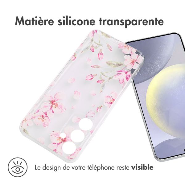 imoshion Coque Design Samsung Galaxy S25 Plus - Blossom Watercolor