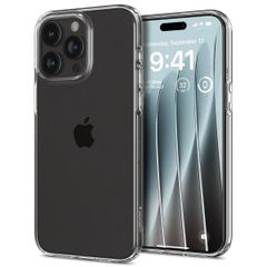 Spigen Coque Liquid Crystal Apple iPhone 15 Pro Max - Transparent