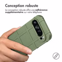 imoshion Coque Rugged Shield Google Pixel 9 Pro XL - Vert foncé