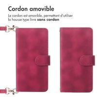 imoshion Etui de téléphone portefeuille avec cordon Samsung Galaxy A36 - Rouge