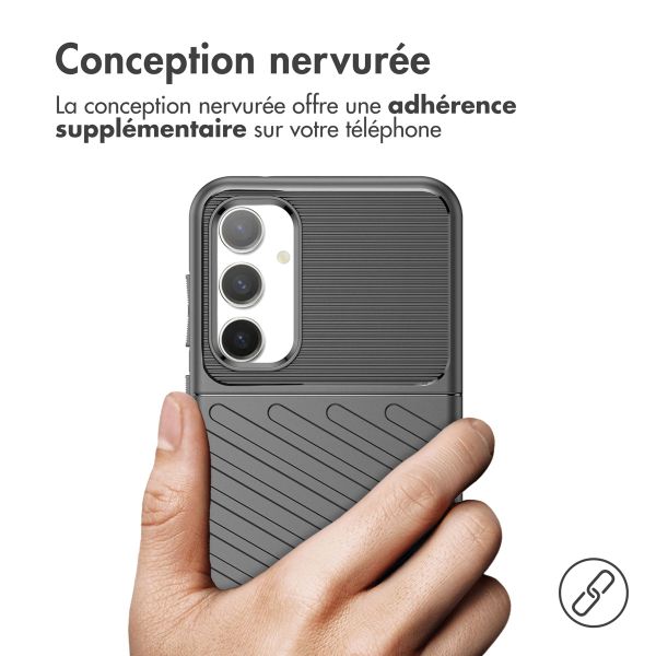imoshion Coque arrière Thunder Samsung Galaxy S23 FE - Noir