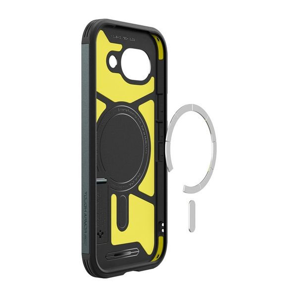 Spigen Coque Tough Armor MagSafe Google Pixel 10a - Abyss Green