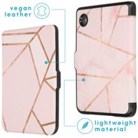 imoshion ﻿Design Slim Hard Sleepcover Kobo Clara 2E / Tolino Shine 4 - Pink Graphic