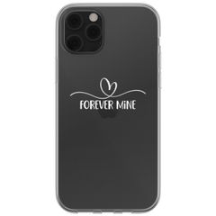 Coque avec votre propre photo et/ou texte Apple iPhone 12 (Pro) - Sierlijk hartje