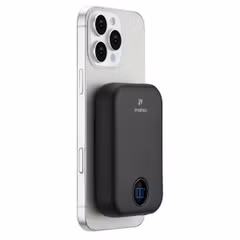 imoshion Batterie externe MagSafe - 10.000 mAh - Batterie externe sans fil - Noir