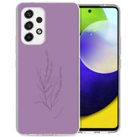 imoshion Coque Design Samsung Galaxy A53 - Floral Purple