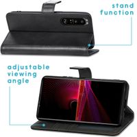 imoshion Étui de télephone portefeuille Sony Xperia 1 III - Noir