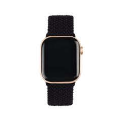 iDeal of Sweden Soft Braid Watch Band Apple Watch | 44/45/46/49 mm - Iconic Black