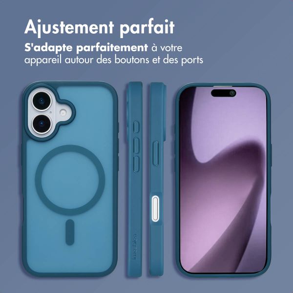imoshion Coque Color Guard avec MagSafe Apple iPhone 17 - Bleu foncé