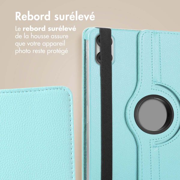 imoshion Coque tablette rotatif à 360° Xiaomi Redmi Pad Pro / POCO Pad - Bleu clair