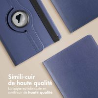 imoshion Coque tablette rotatif à 360° iPad Air 2 (2014) / Air 1 (2013) - Bleu foncé