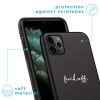 imoshion Coque Design iPhone 11 Pro - Fuck Off - Noir