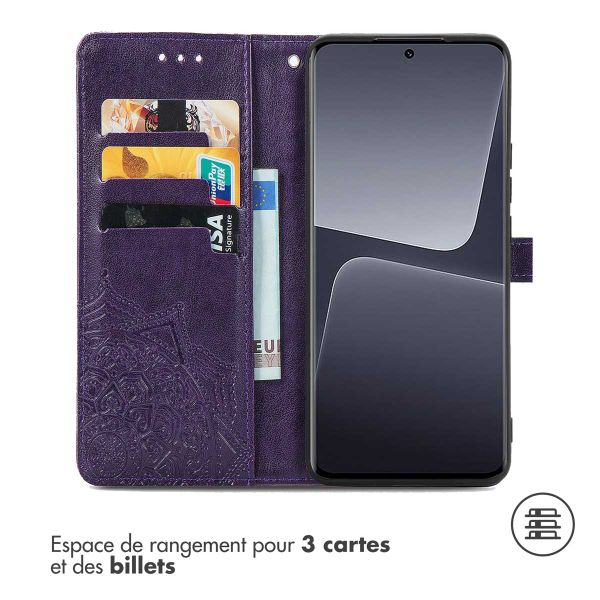 imoshion Etui de télephone Mandala Xiaomi 13 Pro - Violet