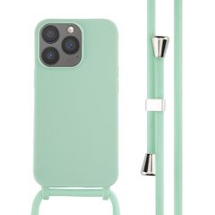 imoshion Coque en silicone avec cordon Apple iPhone 13 Pro - Vert menthe