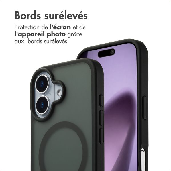 imoshion Coque Color Guard avec MagSafe Apple iPhone 17 - Noir