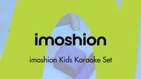 imoshion Kids Karaoke Set - Enceinte et micro - Soft Blue