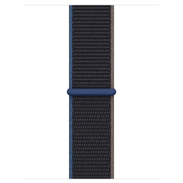 Apple Bracelet Sport Loop Apple Watch Series 1 t/m 9 / SE (38/40/41 mm) | Series 10 / 11 (42 mm) - Charcoal Grey