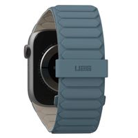 UAG Pathfinder | Bracelet en silicone réversible pour l'Apple Watch Series 1 à 10 / SE / Ultra (2) (44/45/46/49 mm) - Dune/Bleu Nuage