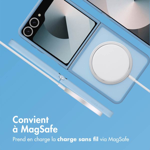 imoshion Coque Color Guard avec MagSafe Samsung Galaxy Z Flip 7 - Bleu clair