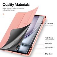 Dux Ducis Coque tablette Domo Apple iPad Air 13 pouces (2025) M3 / (2024) M2 - Rose