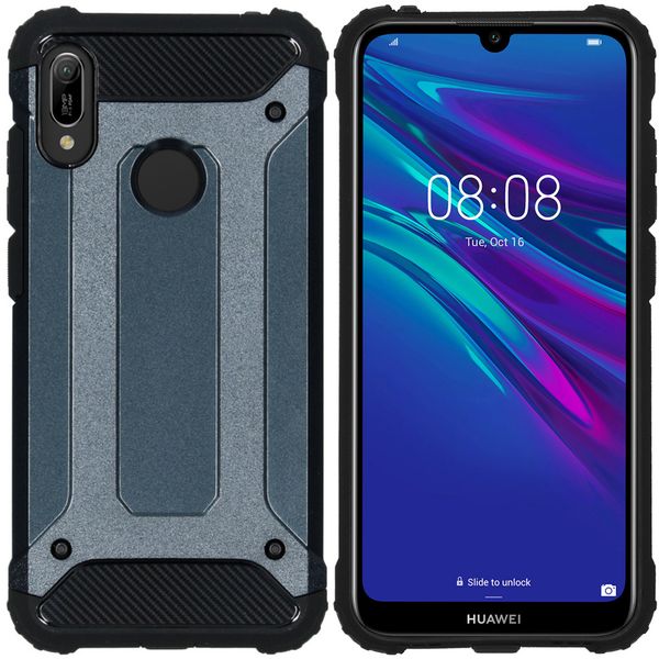 imoshion Coque iMoshion Rugged Xtreme Huawei Y6 (2019) - Bleu foncé