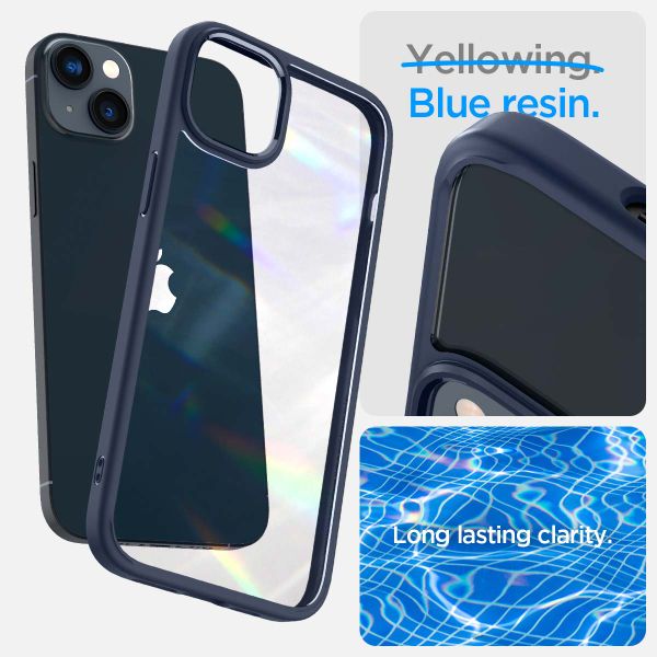 Spigen Coque Ultra Hybrid iPhone 14 Plus - Bleu foncé