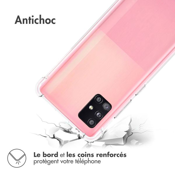 imoshion Coque antichoc Samsung Galaxy A51 - Transparent