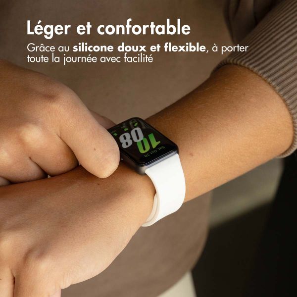 imoshion Bracelet silicone Samsung Galaxy Fit 3 - Blanc