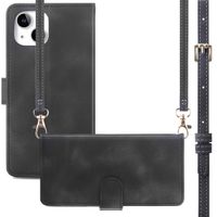 imoshion Etui de télephone portefeuille avec cordon Apple iPhone 14 / 13 - Noir