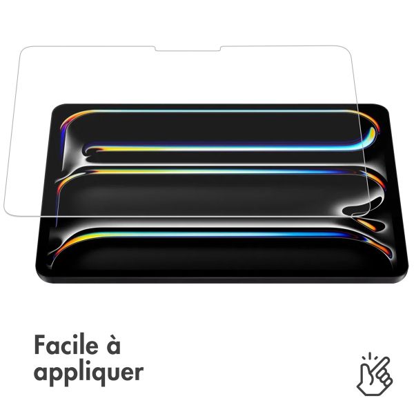 imoshion Protection d'écran en verre trempé iPad Pro 11 (2024) M4 - Transparent