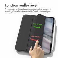 imoshion Magnetic etui de téléphone portefeuille iPad Pro 11 (2018/2020/2021/2022) - Noir