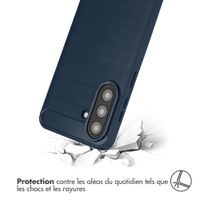 imoshion Coque Brushed Samsung Galaxy A57 (5G) - Bleu
