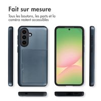 imoshion Coque arrière avec porte-cartes Samsung Galaxy A57 (5G) - Bleu foncé