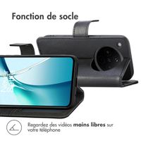 imoshion Étui de téléphone portefeuille Oppo Find X8 - Noir