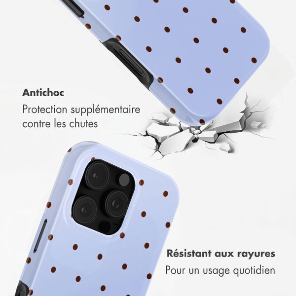 Selencia Coque arrière Vivid pour Apple iPhone 16 Pro Max - Happy Dots ...