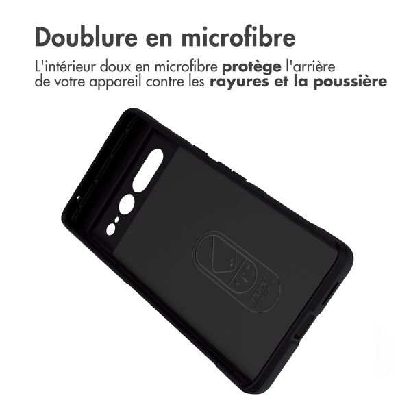 imoshion Coque arrière EasyGrip Google Pixel 7 Pro - Noir