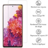 Accezz Protection d'écran en verre trempé 2-pack Samsung Galaxy S20 FE