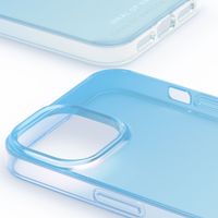 iDeal of Sweden Coque Clear Apple iPhone 14 - Light Blue